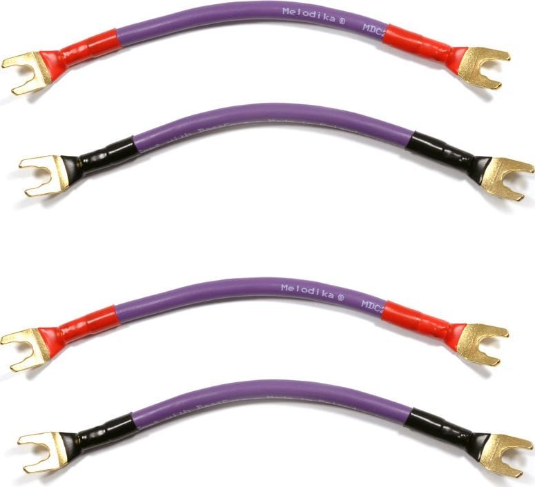 Kabel Melodika Widły - Widły 13m fioletowy