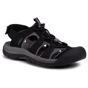 Keen Sandały Rapids H2 1022272 Black/Steel Grey - Sandały damskie - miniaturka - grafika 1