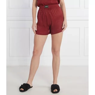 Piżamy damskie - Hugo Bodywear Szorty od piżamy SATINOIR_SHORTS | Regular Fit - grafika 1