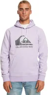 Bluzy męskie - bluza męska QUIKSILVER BIG LOGO HOOD Purple Rose - PNG0 - miniaturka - grafika 1