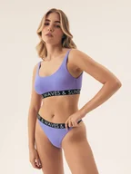 Stroje kąpielowe - Dół bikini Summervibes Bloovii niebieski S - miniaturka - grafika 1