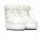 Śniegowce damskie - Śniegowce MOON BOOT ICON LOW FAUX FUR 80D1409390-A002 42-44 - miniaturka - grafika 1