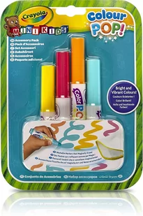 Crayola: Colour POP - Zestaw 4 suchościeralnych mini flamastrów - Zabawki kreatywne - miniaturka - grafika 1