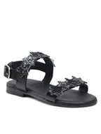 Buty dla dziewczynek - Primigi Sandały 1935022 S Czarny - miniaturka - grafika 1