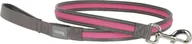 Smycze dla psów - Kerbl KERBL Smycz podświetlana Light & Reflex, 120 cm x 25 mm, różowa - miniaturka - grafika 1