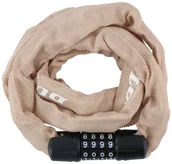 Zabezpieczenia do roweru - Zapięcie rowerowe łańcuch na szyfr Dunlop - miniaturka - grafika 1