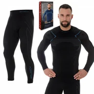 Koszulki męskie - BRUBECK LS13040A bielizna termoaktywna KOMPLET - S - miniaturka - grafika 1