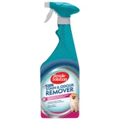 Środki do dywanów i tapicerki - Środek do usuwania plam i zapachów Stain & Odour Remover Simple Solution - Wiosenna bryza 750 ml - miniaturka - grafika 1