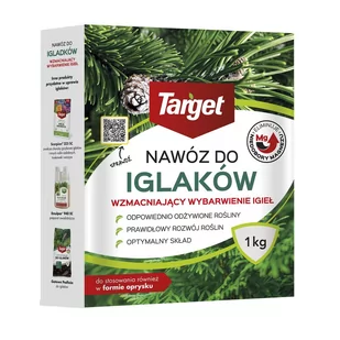 TARGET NAWÓZ GRAN DO IGLAKÓW WZMACNIAJĄCY WYBARWIENIE IGIEŁ 1KG 41436734 - Pozostałe akcesoria do uprawy roślin - miniaturka - grafika 1