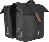 Sakwy rowerowe - Basil City Double Pannier Bag 28-32l, czarny 2022 Sakwy 18071 - miniaturka - grafika 1