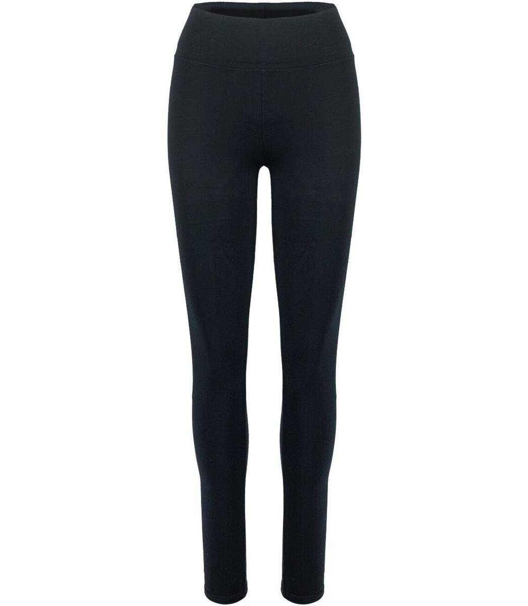 Wyszczuplające czarne legginsy wysoki stan IRMINA-7XL/8XL