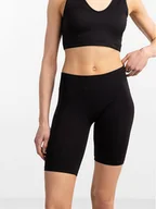 Majtki damskie - Pieces Bielizna dolna z nogawkami London 17039418 Czarny - miniaturka - grafika 1