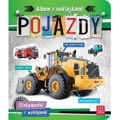 Kolorowanki, wyklejanki - AKSJOMAT Pojazdy. Album z naklejkami. Ciekawostki - Agnieszka Bator - miniaturka - grafika 1