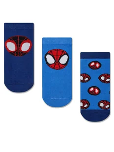 Spidey Skarpety ACCCS-SS25-322SPID(3-PACK) Niebieski - Skarpetki dla dzieci - miniaturka - grafika 1
