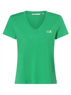 Tom Tailor Denim - T-shirt damski, zielony - Koszulki i topy damskie - miniaturka - grafika 1