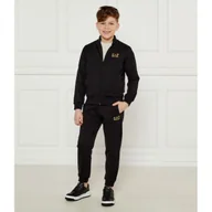 Dresy i komplety dla chłopców - EA7 Dres Regular Fit - miniaturka - grafika 1