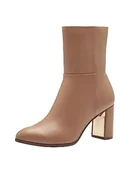 Botki damskie - Tamaris Damskie botki 1-1-25368-41, piaskowy, 36 EU - miniaturka - grafika 1