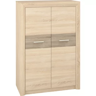 Komoda 05 Castel ML Meble Sonoma Jasna, Sonoma Truflowa - Komody - miniaturka - grafika 1