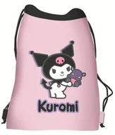 Worki na buty - Worek na obuwie Kuromi Pink - miniaturka - grafika 1