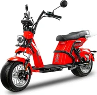 Skutery - Bili Bike Skuter elektryczny BILI COCO GRAND czerwony - miniaturka - grafika 1