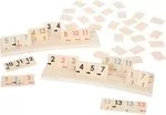 Drewniana gra strategiczna Rummy złota edycja - Gry planszowe - miniaturka - grafika 1