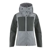Kurtki damskie - Fjällräven Damska kurtka Keb Jacket W, Flint Grey-Basalt, XXS, Flint Grey-Basalt, XXS - miniaturka - grafika 1