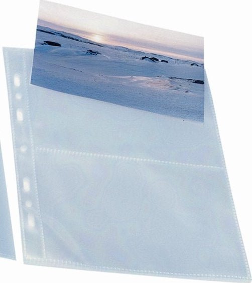 Bantex BANTEX Postkortlomme A5 Klar