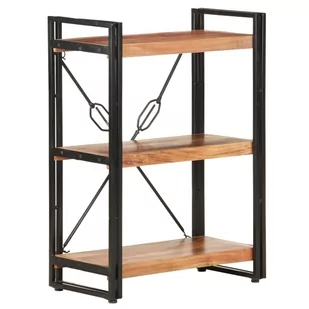 vidaXL Lumarko 3-poziomowy regał, 60x30x80 cm, lite drewno akacjowe 320613 - Regały vidaXL Lumarko 3-poziomowy regał, 60x30x80 cm, lite drewno akacjowe 320613 - Regały - miniaturka - grafika 1