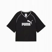 Koszulki i topy damskie - PUMA KOSZULKA ESS RELAXED CROPPED FOOTBALL JERSEY 68811401 r L - miniaturka - grafika 1