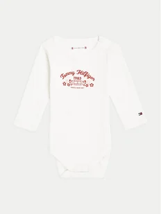 Tommy Hilfiger Body dziecięce KN0KN01896 Biały - Body dla niemowląt - miniaturka - grafika 1