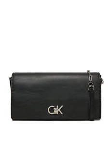 Calvin Klein Torebka Ck Mini Conv Chain Bag K60K612806 Czarny - Torebki damskie - miniaturka - grafika 1