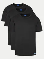 Koszulki męskie - Hugo Komplet 3 t-shirtów Naolo 50522382 Czarny Regular Fit - miniaturka - grafika 1