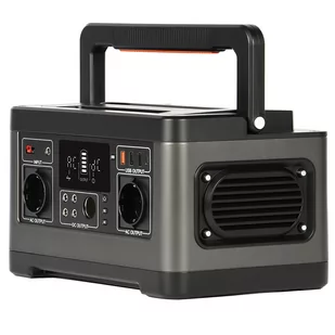Przenośna stacja zasilania Flashfish P63, generator słoneczny baterii litowej 520Wh/140400mAh, moc wyjściowa AC 500W, 5 wyjść DC - Akumulatory ogólnego zastosowania - miniaturka - grafika 2