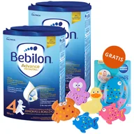 Mleko modyfikowane - Zestaw Bebilon Advance Pronutra 4 Junior, odżywcza formuła na bazie mleka, po 2 roku, 2 x 800 g + Canpol Babies, zestaw zabawek do kąpieli, 5 sztuk gratis - miniaturka - grafika 1