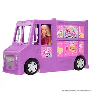 Mattel Foodtruck Zestaw do zabawy GMW07 - Lalki dla dziewczynek - miniaturka - grafika 3