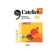 Książki do nauki języka francuskiego - Atelier plus B2 ćwiczenia + online + app - miniaturka - grafika 1