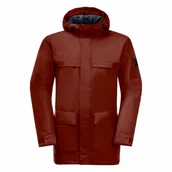 Kurtki męskie - Męska parka zimowa Jack Wolfskin WINTERLAGER PARKA M intense rust - M - miniaturka - grafika 1
