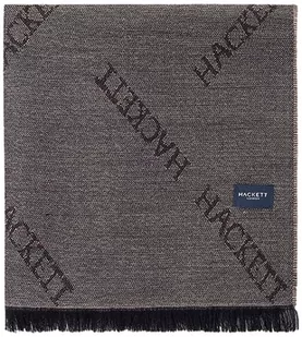 Hackett London Męski szalik Tonal Tossed Hackett, Brązowy (brązowy), Rozmiar uniwersalny - Apaszki i szaliki męskie - miniaturka - grafika 1