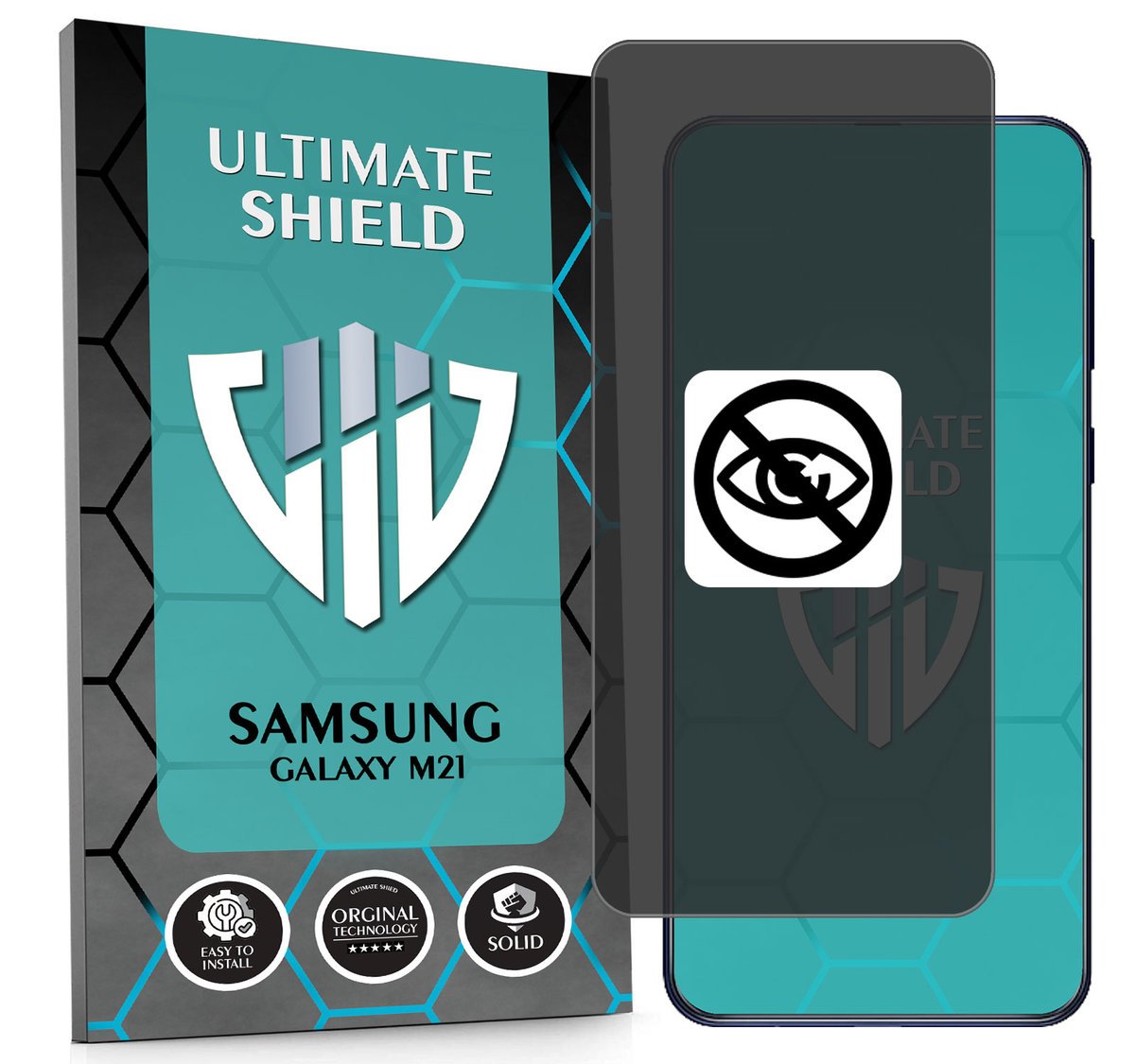 NAJLEPSZA FOLIA 5D ANTYSZPIEGOWSKA DO SAMSUNG GALAXY M21 HYDROŻELOWA MATOWA