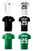 Koszulki sportowe męskie - EURO 2024 Koszulka NIEMCY THOMAS MULLER 25 jr - miniaturka - grafika 1