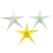 Ozdoby bożonarodzeniowe - Zawieszka świąteczna gwiazdka 30 cm - miniaturka - grafika 1