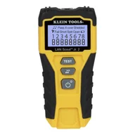 Narzędzia sieciowe - Klein Tools VDV526-200 tester kabli sieciowych Tester kabli skrętakowych Czarny, Żółty VDV526-200 - miniaturka - grafika 1