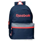 Plecaki szkolne i tornistry - Reebok Lucia Plecak szkolny, 15,6', Niebieski, 31x44x17,5 cm, Poliester, 23,87L, niebieski, Mochila Escolar, plecak szkolny - miniaturka - grafika 1