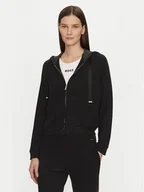 Bluzy damskie - BOSS Bluza 50535842 Czarny Regular Fit - miniaturka - grafika 1