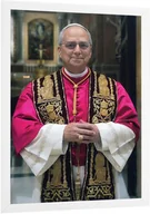 Ikony i obrazy sakralne - Leon XIV obraz papieża do domu, kościoła, zakrystii - miniaturka - grafika 1