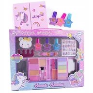 Zabawy w naśladowanie dorosłych - PALETKA DO MAKIJAŻU JEDNOROŻEC CIENIE BŁYSZCZYKI - miniaturka - grafika 1