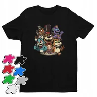 Koszulki męskie - Koszulka T-Shirt Dziecięca Z Nadrukiem Five Nigts At Freddy -L 146-152 - miniaturka - grafika 1