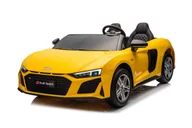 Samochody i pojazdy dla dzieci - Pojazd Audi Spyder R8 LIFT Żółty - miniaturka - grafika 1