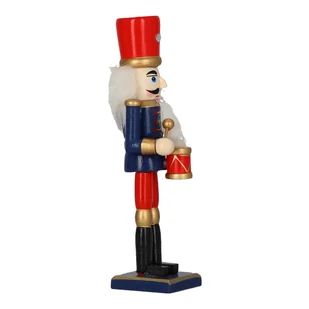 Dziadek do orzechów Luke 18 cm w czerwonej czapce - Ozdoby bożonarodzeniowe - miniaturka - grafika 5