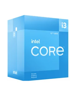 Procesor intel Core i3-12100 F BOX 3,3GHz, LGA1700 - Procesory - miniaturka - grafika 1